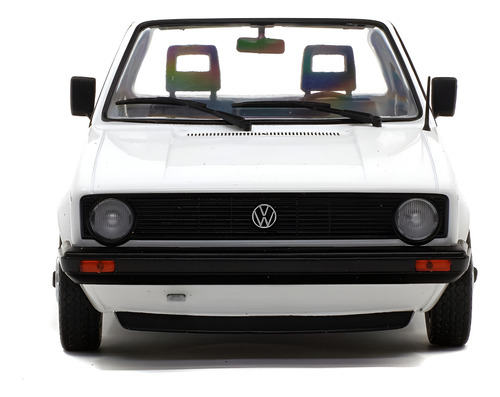 Miniatura Volkswagen Caddy Mk1 1982 Branco 1:18 Solido