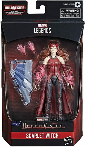 Figura Marvel Leyends Wanda Vision Scarlet Witch 