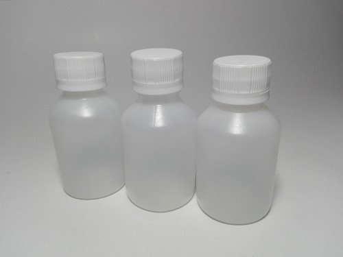 Imagen 2 de 5 de Frasco , Pote 100ml C/tapa Ciega (pack 10 Unidades)