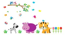 Comprar Vinilos Decorativos Infantiles Animales Selva Paredes.