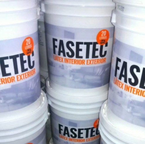 Imagen 4 de 10 de Pintura Latex Interior Exterior Fasetec Polacrin 20lt Blanca