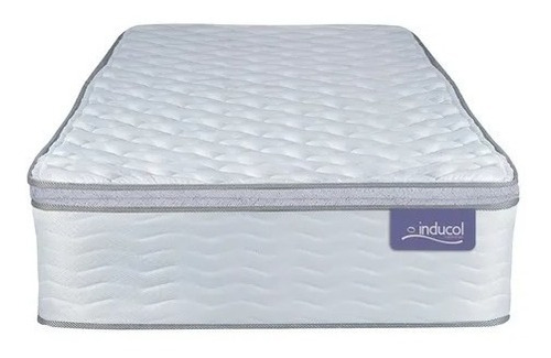 Imagen 2 de 7 de Base Box Somier 1 1/2 Cama Con 2 Cajones + Inducol April 90