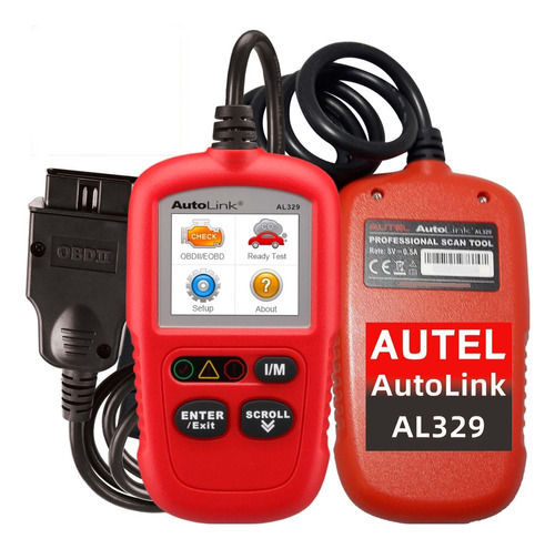 Autel Al329 Autolink - Herramienta De Diagnóstico Obd2 Par.