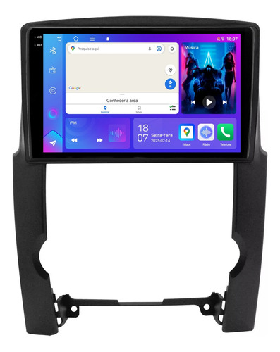 Multimidia Kia Sorento 09/12 9p Android Carplay 4/64gb + Ré