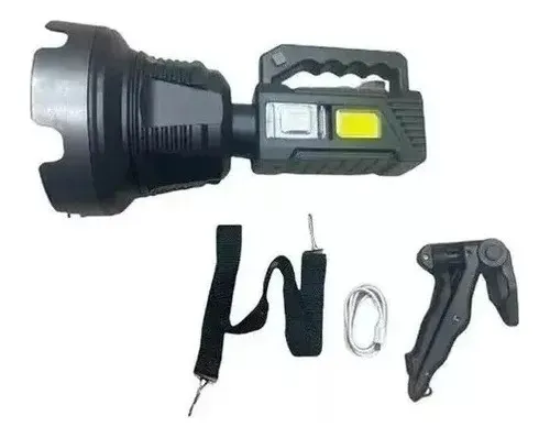 Foco De Caza Linterna Led Potente Lampara Minera 300metros