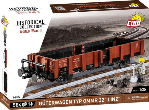 Colección Histórica Cobi Locomotora Linz Güterwagen Tipo Omm