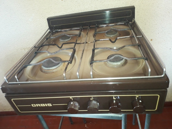 Cocina Orbis De Cuatro Hornallas Luz Y Reloj De Temperatura