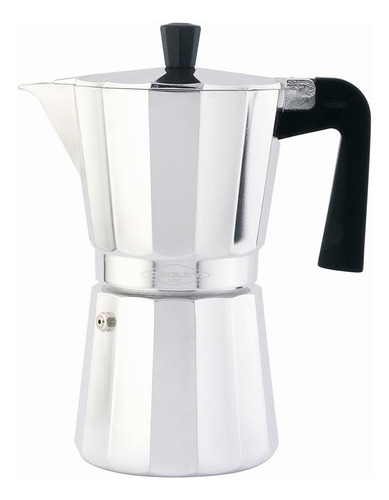 Cafetera Italiana New Vitro 6 Tazas Oroley 