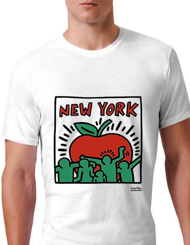 Playera Camiseta Keith Haring Pinturas Litografia Obras Unsx