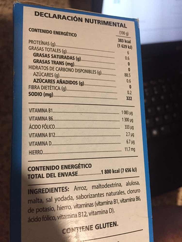 Imagen 4 de 4 de Cereal Kellogg's Rice Krispies Sin Azúcar Añadido 470g