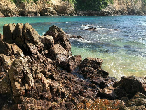 Terreno Frente Al Mar, 57 Metros De Playa, Uso De Suelo: Res