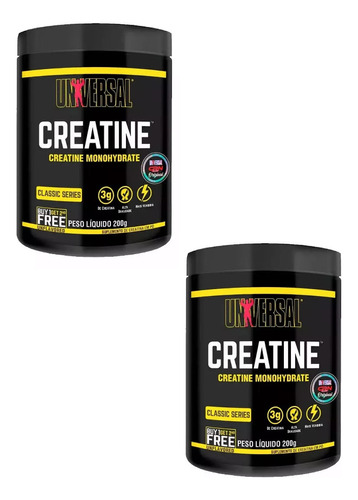 X 2  Creatine Creatina Monohidratada Universal Nutrition