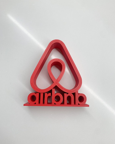 Cartel Logo Airbnb 15cm