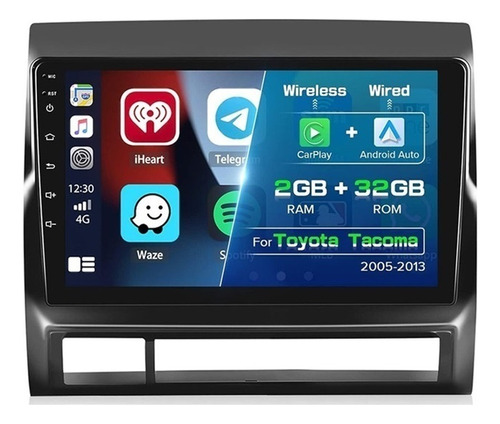 Estéreo Carplay For Toyota Tacoma 2006-2012 Cámara Gps