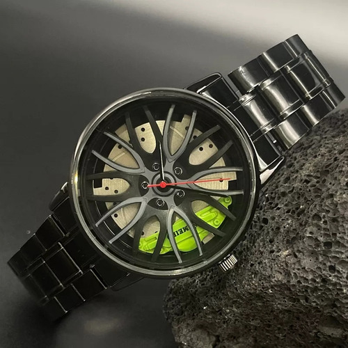 Reloj Original Moda Disco Llanta Rin Calipers Metal 4 Color