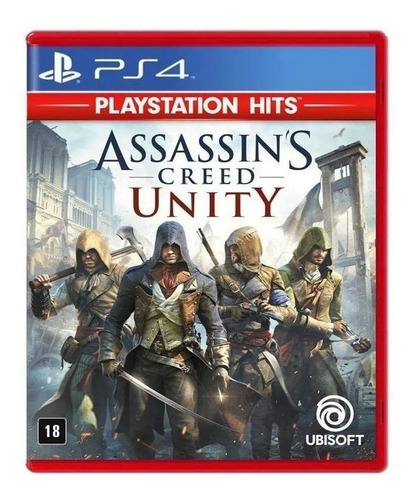 Assassin's Creed Unity  Playstation Hits Ubisoft PS4 Físico