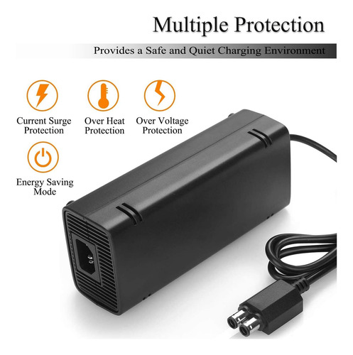 Fuente Alimentacion Compatible Consola Xbox 360 Slim Juegos
