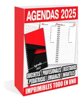 Comprar Kit Imprimible Agendas Y Planners 2025 Pack + 300 Modelos