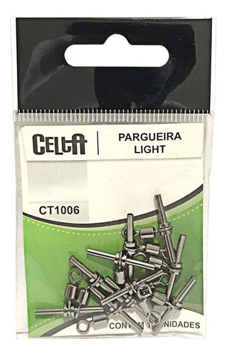 Pargueira Light Black Nickel Celta Ct1006 Nº2/0 175lb 5un