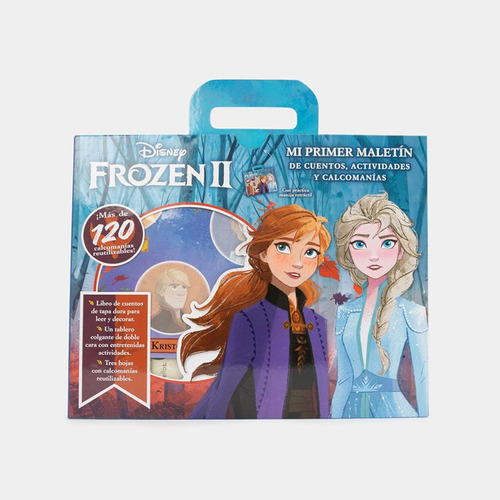 Libro Frozen Ii: Mi Primer Maletín De Cuentos, Actividades