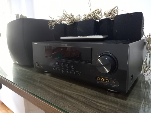Receiver Yamaha Rx-v465 Imp 220v Caixa Sub Home Theater Hdmi