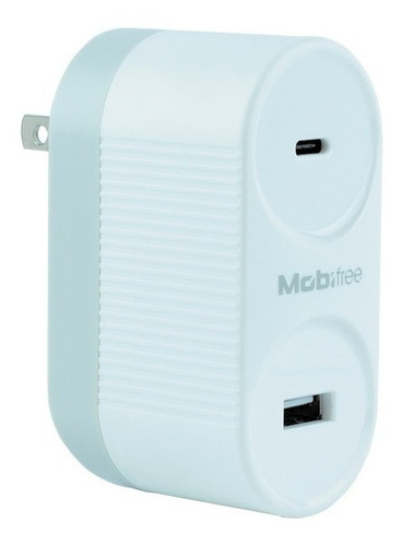 Cargador De Pared Usb - Usbtipo C Mobifree 3a Cert Rohs Color Blanco