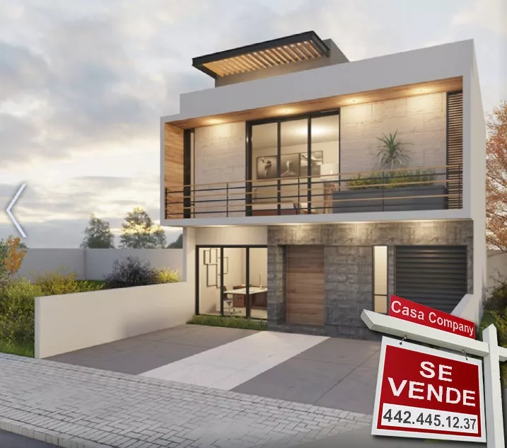 3 hermosas casas en juriquilla san isidro, roof garde, pasil metros cúbicos