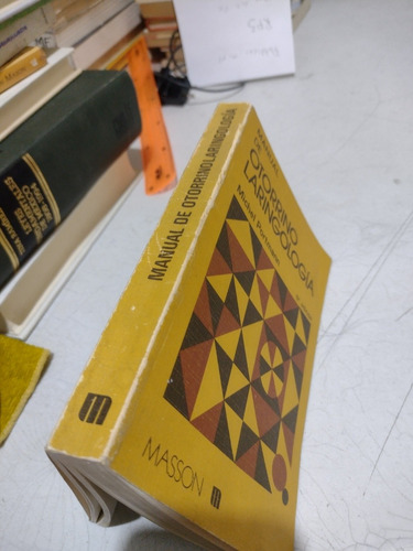 Manual De Otorrinolaringología Michel Portmann (Usado)