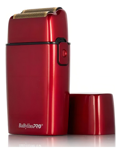 Afeitadora Babyliss Red Shaver Fx02 Doble Cabezal Dual Voltage Con Bolsa