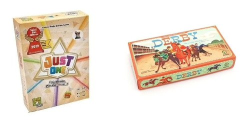 Combo Juego De Mesa Just One + Derby De Maldon M4e