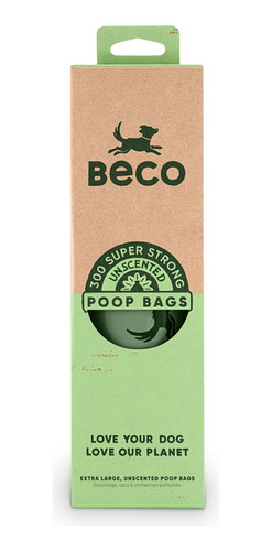 Beco Dispensador Bolsas Biodegradable Extra Grande 300u