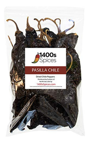 Condimento Mexicano Chiles Pasilla Secos, Pimientos Mexican