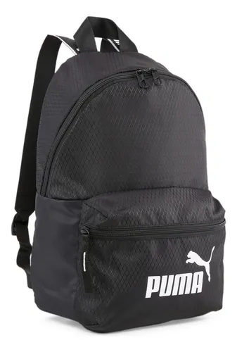 Mochila Puma Mujer Lila Casual Escolar 7548756 Diseño De La Tela Liso