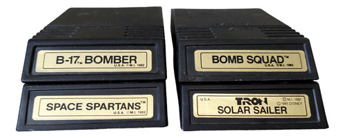 4 Juegos Para El Intellivoice De Mattel Intellivision (Usado)