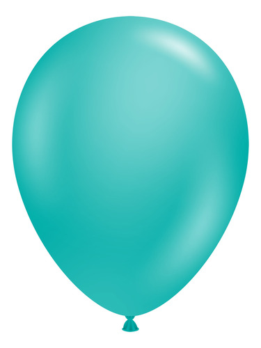 Tuftex Balloons Globos Premiun De Látex Teal R11