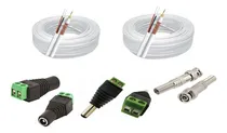 Comprar Kit P\u002F Instalação 8 Câmeras C\u002F 200mts Cabo + Bnc + P4 K2825