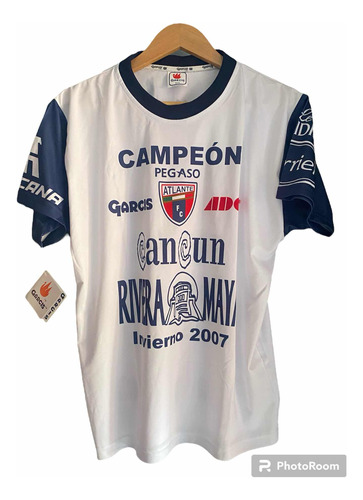 Jersey Atlante Campeón Invierno 2007 Garcis Talla M