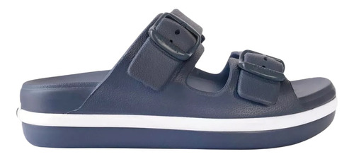 Sandalias Humms Bimmba Mujer Plataforma Ensign Blue Azul