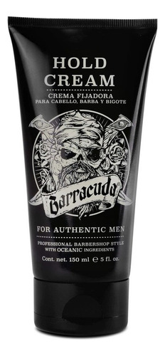 Crema Fijadora Barracuda Para Cabello Barba Y Bigote 150 Ml