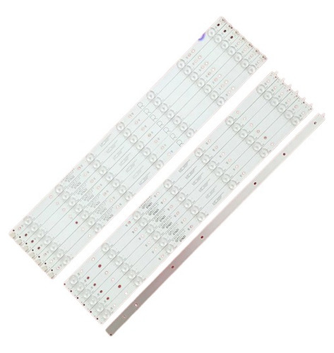 Kit De 7 Tira De Led 7+7 Philips 55pug6212 L+r 111.4cm 3v