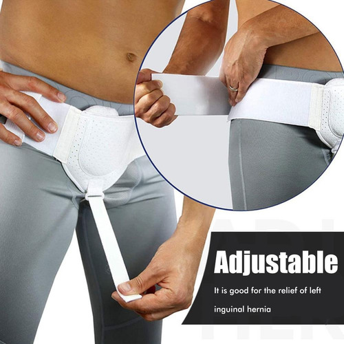 Faja Hernia Inguinal Soporte Ingle Ajustable Para Hombre