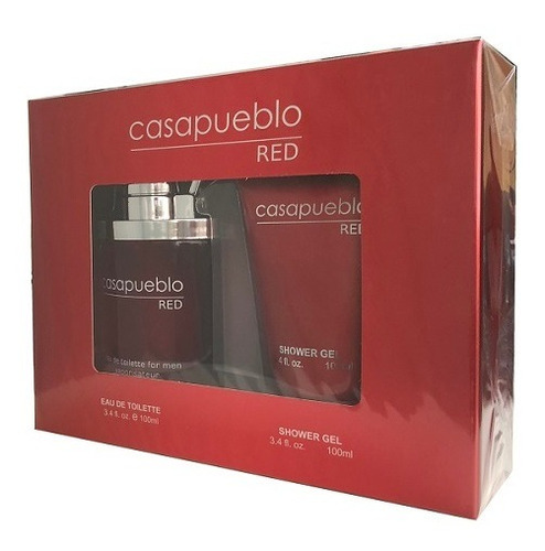 Casapueblo Set Navy Red Edt + Shower Gel