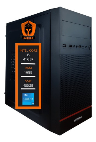 Computador Cpu Gaming Info Intel I5 4ª Geração Ssd 480gb 16g