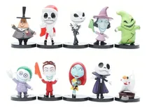 Comprar Jack Skellington Set 10 Figuras Extraño Mundo De Jack