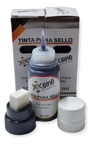 Tinta Para Sello Color Negro 50 Ml