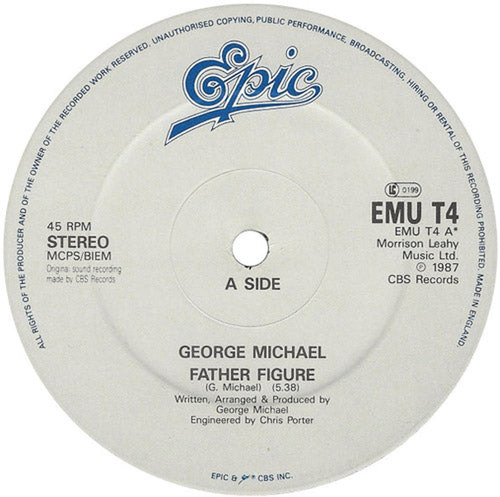 George Michael  Father Figure (vinilo Usado) (vg+) Box 3