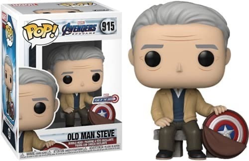 Funko Pop Capitan America Viejo Con Escudo