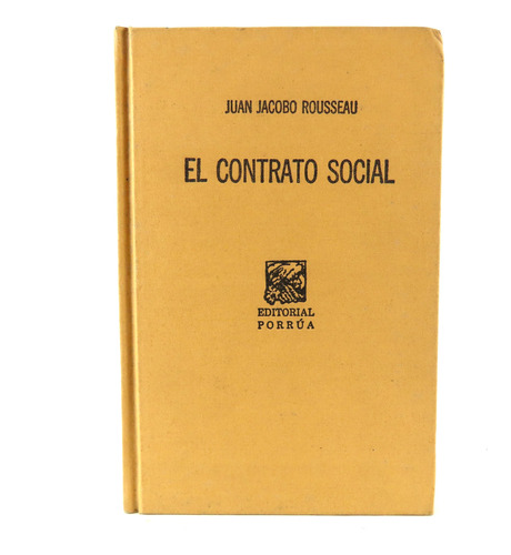 L7334 Juan Jacobo Rousseau -- El Contrato Social