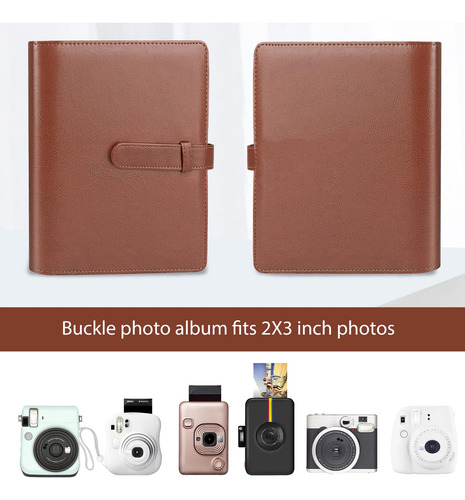 Álbum De Fotos Hearoo 128 Bolsillos Para Fujifilm Instax Min
