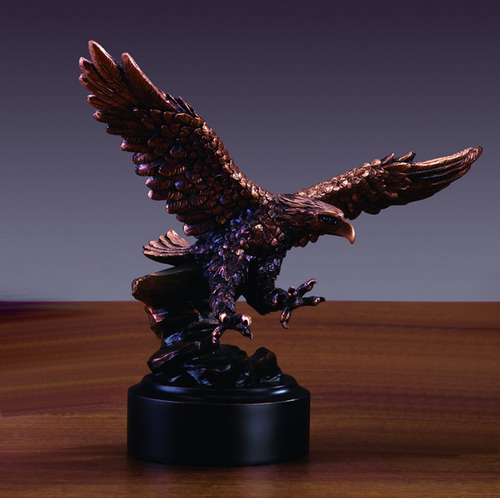 Escultura De Águila Voladora De Bronce Estatua Ima11